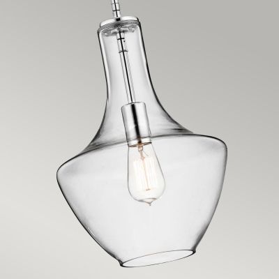 Elstead Lighting Everly lampa wisząca 1x60 W chrom KL-EVERLY-P-S-CH