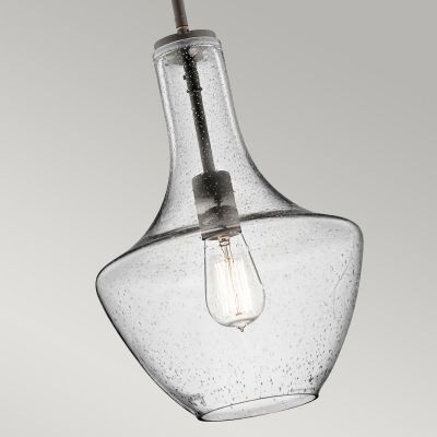 Elstead Lighting Everly lampa wisząca 1x60 W brązowa KL-EVERLY-P-S-OZ