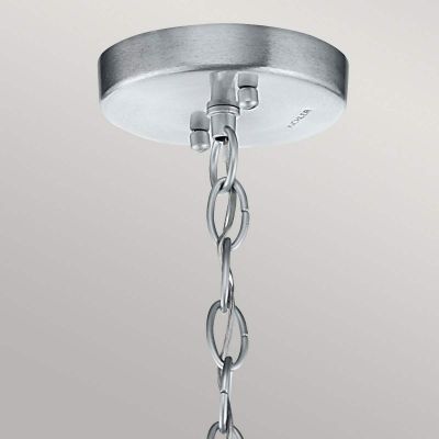 Elstead Lighting Grand Bank lampa wisząca zewnętrzna 1x60 W szara KL-GRAND-BANK-P-DAG