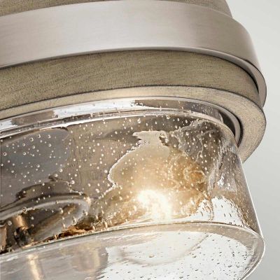 Elstead Lighting Grand Bank lampa podsufitowa 2x60 W szara KL-GRAND-BANK-SF