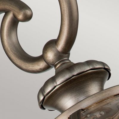 Elstead Lighting Halleron kinkiet zewnętrzny 3x40 W oksydowany brąz KL-HALLERON-2M-BU