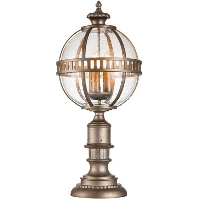 Elstead Lighting Halleron lampa stojąca zewnętrzna 3x40 W oksydowany brąz KL-HALLERON-3M-BU
