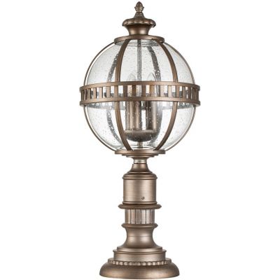 Elstead Lighting Halleron lampa stojąca zewnętrzna 3x40 W oksydowany brąz KL-HALLERON-3M-BU