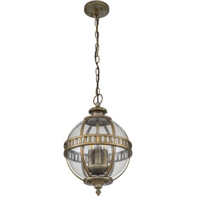 Elstead Lighting Halleron lampa wisząca 3x40 W oksydowany brąz KL-HALLERON-8M-BU