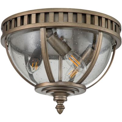 Elstead Lighting Halleron plafon zewnętrzny 3x40 W oksydowany brąz KL-HALLERON-F-BU