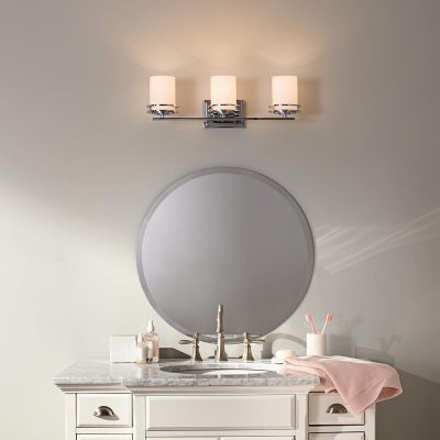 Elstead Lighting Hendrik kinkiet 3x3 W chrom KL-HENDRIK3-BATH
