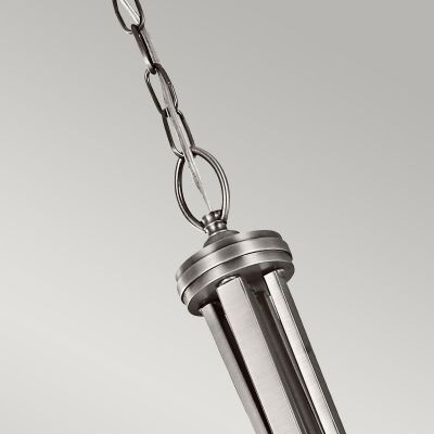 Elstead Lighting Lacey lampa wisząca 4x40 W antyczny pewter/biała KL-LACEY-P-L-AP