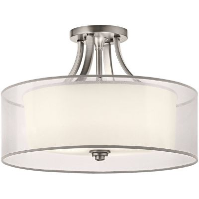 Elstead Lighting Lacey lampa podsufitowa 4x40 W antyczny pewter/biała KL-LACEY-SFM-AP
