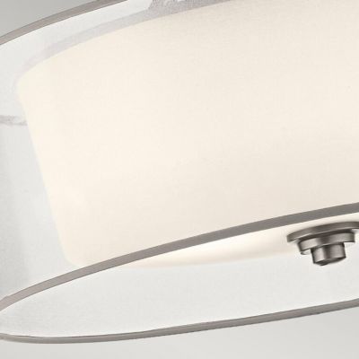 Elstead Lighting Lacey lampa podsufitowa 4x40 W antyczny pewter/biała KL-LACEY-SFM-AP