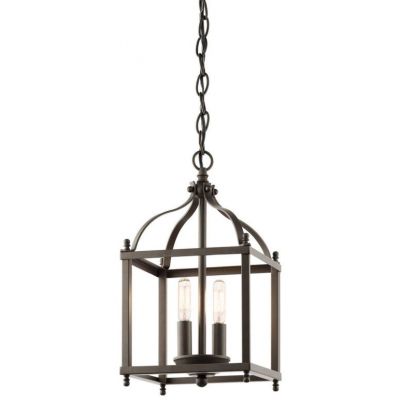 Elstead Lighting Larkin lampa wisząca 2x60 W stary brąz KL-LARKIN-P-S-OZ