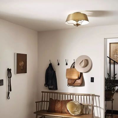 Elstead Lighting Luella lampa podsufitowa 3x40 W mosiądz KL-LUELLA-3P-BNB
