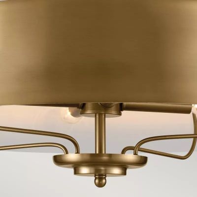 Elstead Lighting Luella lampa podsufitowa 4x40 W mosiądz KL-LUELLA-4P-BNB