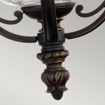 Elstead Lighting Luverne kinkiet zewnętrzny 1x60 W brązowy KL-LUVERNE2-M