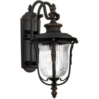 Elstead Lighting Luverne kinkiet zewnętrzny 1x60 W brązowy KL-LUVERNE2-M