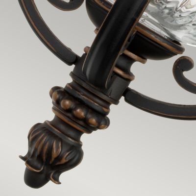 Elstead Lighting Luverne kinkiet zewnętrzny 1x60 W brązowy KL-LUVERNE2-S