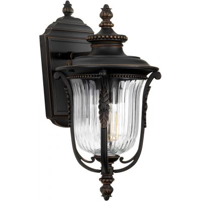 Elstead Lighting Luverne kinkiet zewnętrzny 1x60 W brązowy KL-LUVERNE2-S