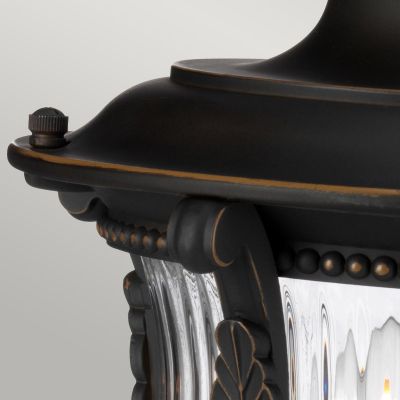 Elstead Lighting Luverne lampa stojąca zewnętrzna 1x60 W brązowa KL-LUVERNE3-M