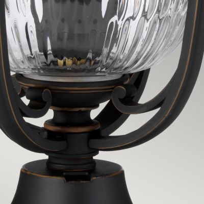 Elstead Lighting Luverne lampa stojąca zewnętrzna 1x60 W brązowa KL-LUVERNE3-M