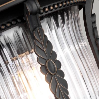 Elstead Lighting Luverne lampa wisząca zewnętrzna 1x60 W brązowa KL-LUVERNE8-M