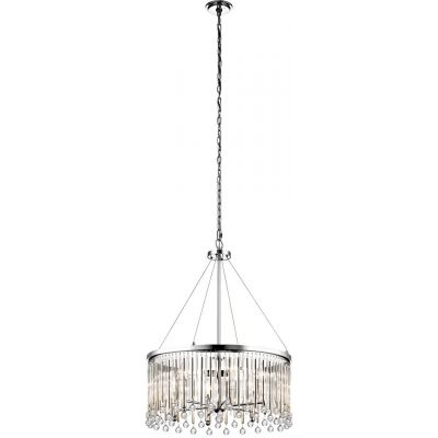 Elstead Lighting Piper lampa wisząca 6x60 W chrom polerowany KL-PIPER-6P-PC