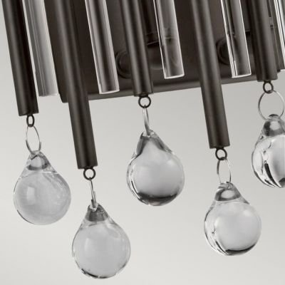 Elstead Lighting Piper kinkiet 2x60 W kawowy KL-PIPER2