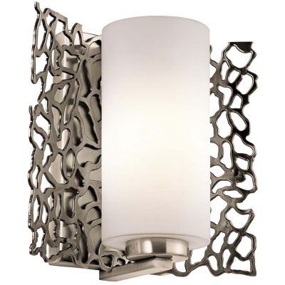Elstead Lighting Silver Coral kinkiet 1x60 W cyna KL-SILVER-CORAL1