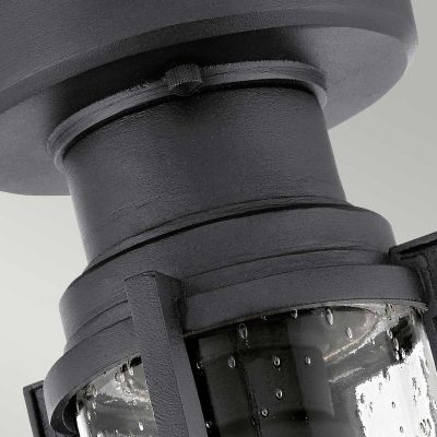 Elstead Lighting Suri lampa podsufitowa zewnętrzna 1x40 W czarna KL-SURI-F
