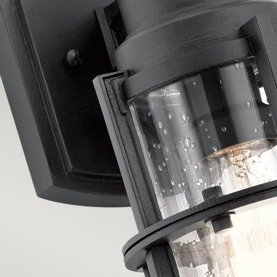 Elstead Lighting Suri kinkiet zewnętrzny 1x40 W czarny KL-SURI-S