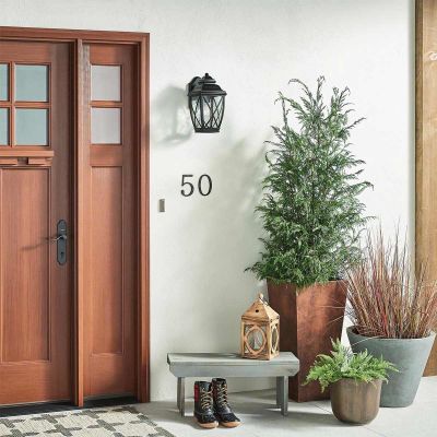 Elstead Lighting Tangier kinkiet zewnętrzny 1x60 W brązowy KL-TANGIER2-M