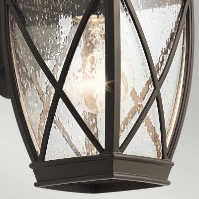 Elstead Lighting Tangier kinkiet zewnętrzny 1x60 W brązowy KL-TANGIER2-S