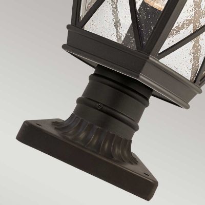 Elstead Lighting Tangier lampa stojąca zewnętrzna 1x60 W postarzany brąz KL-TANGIER3-M