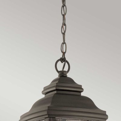 Elstead Lighting Tangier lampa wisząca zewnętrzna 1x60 W brązowa KL-TANGIER8-M