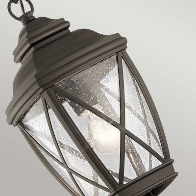 Elstead Lighting Tangier lampa wisząca zewnętrzna 1x60 W brązowa KL-TANGIER8-M