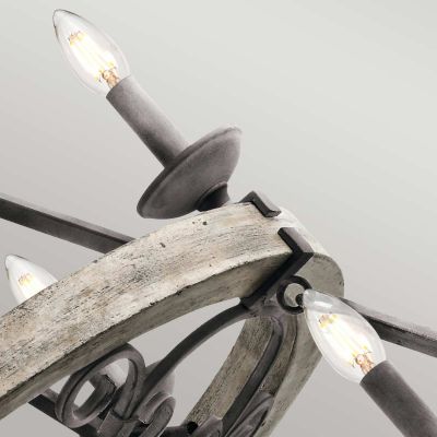 Elstead Lighting Taulbee lampa wisząca 15x60 W KL-TAULBEE15