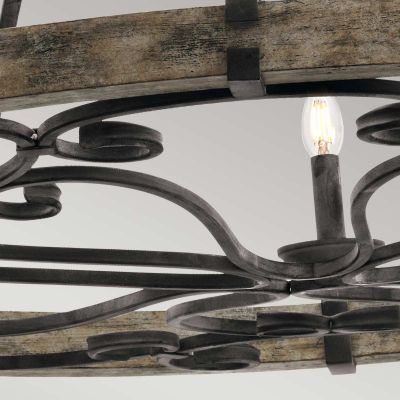 Elstead Lighting Taulbee lampa wisząca 15x60 W KL-TAULBEE15