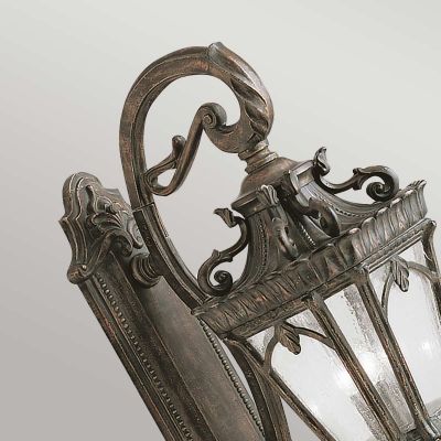 Elstead Lighting Tournai kinkiet zewnętrzny 4x60 W szary-brązowy KL-TOURNAI1G-L