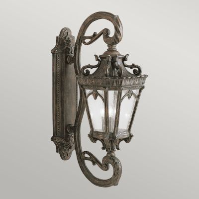 Elstead Lighting Tournai kinkiet zewnętrzny 4x60 W szary-brązowy KL-TOURNAI1G-L