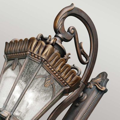 Elstead Lighting Tournai kinkiet zewnętrzny 4x60 W szary-brązowy KL-TOURNAI1G-XL