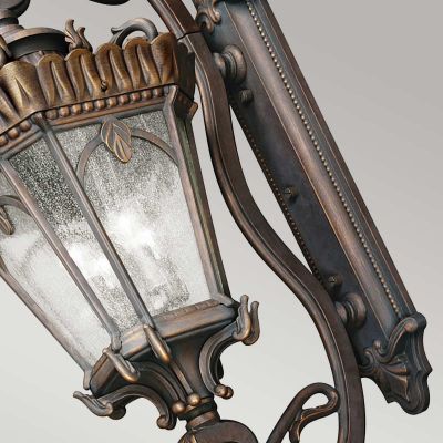 Elstead Lighting Tournai kinkiet zewnętrzny 4x60 W szary-brązowy KL-TOURNAI1G-XL