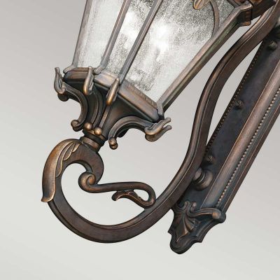 Elstead Lighting Tournai kinkiet zewnętrzny 4x60 W szary-brązowy KL-TOURNAI1G-XL