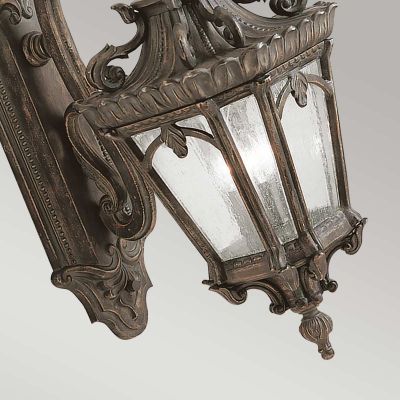 Elstead Lighting Tournai kinkiet zewnętrzny 3x60 W szary-brązowy KL-TOURNAI2-XL