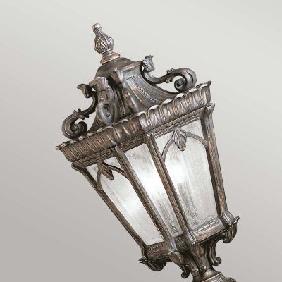 Elstead Lighting Tournai lampa stojąca zewnętrzna 2x60 W szara-brązowa KL-TOURNAI3-L