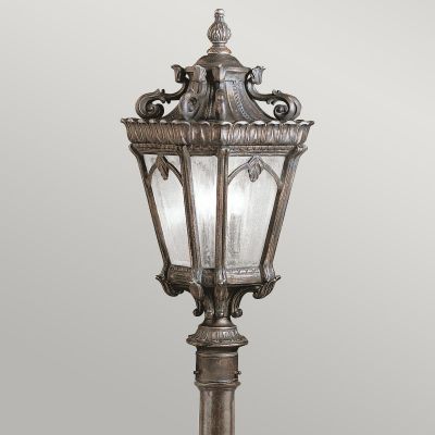 Elstead Lighting Tournai lampa stojąca zewnętrzna 1x60 W szara-brązowa KL-TOURNAI4-M