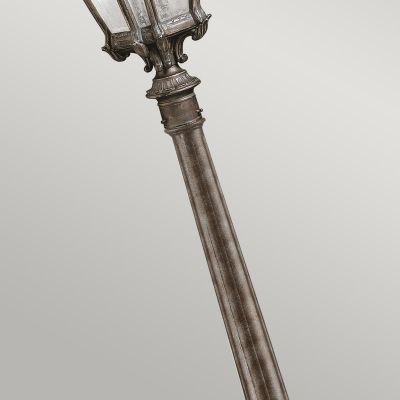 Elstead Lighting Tournai lampa stojąca zewnętrzna 1x60 W szara-brązowa KL-TOURNAI4-M