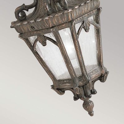 Elstead Lighting Tournai lampa wisząca zewnętrzna 1x60 W szara-brązowa KL-TOURNAI8-M