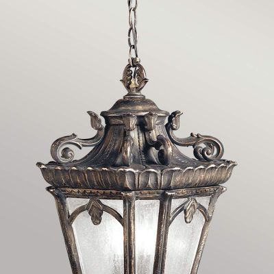 Elstead Lighting Tournai lampa wisząca zewnętrzna 3x60 W szara-brązowa KL-TOURNAI8-XL
