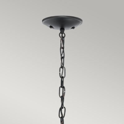 Elstead Lighting Vandalia lampa wisząca zewnętrzna 3x60 W czarna KL-VANDALIA8-L