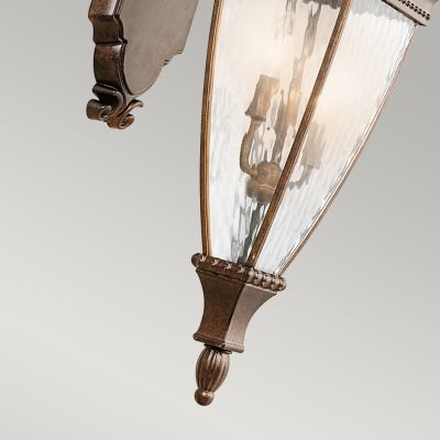 Elstead Lighting Venetian Rain kinkiet zewnętrzny 3x60 W brązowy KL-VENETIAN2-L