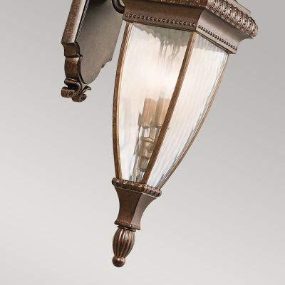 Elstead Lighting Venetian Rain kinkiet zewnętrzny 2x60 W brązowy KL-VENETIAN2-M