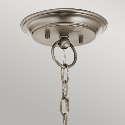 Elstead Lighting Waverly lampa wisząca 3x60 W cynowa KL-WAVERLY3-CLP